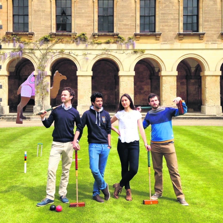 2) Indulge in croquet on the lawns