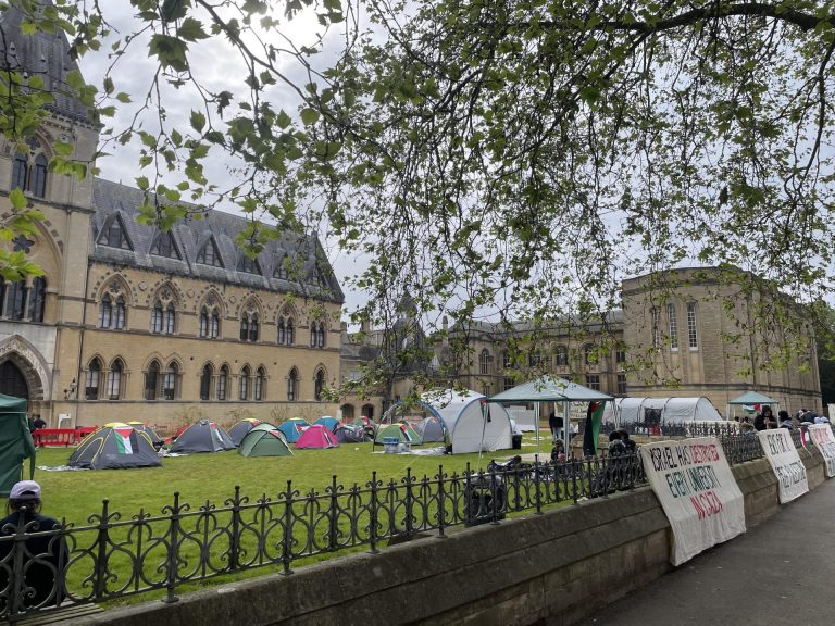 Pro-Palestine protesters establish encampment demanding University action