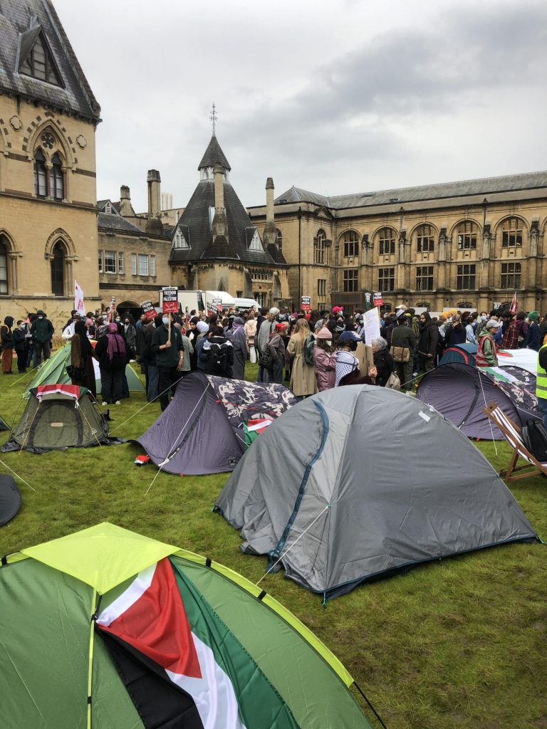 Oxford College JCRs pass motions in support of pro-Palestine encampment