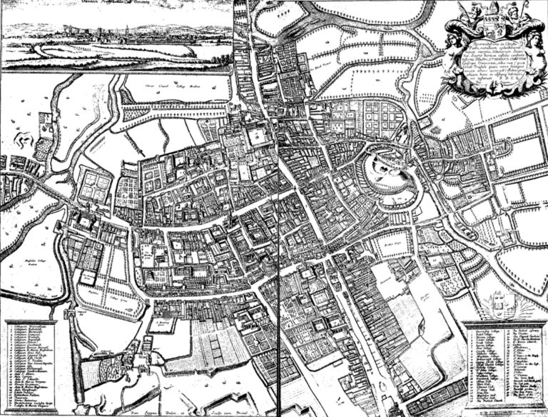 A literary map of Oxford