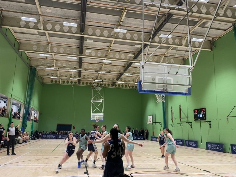 ‘Get your brooms out’: Oxford basketball sweep Cambridge