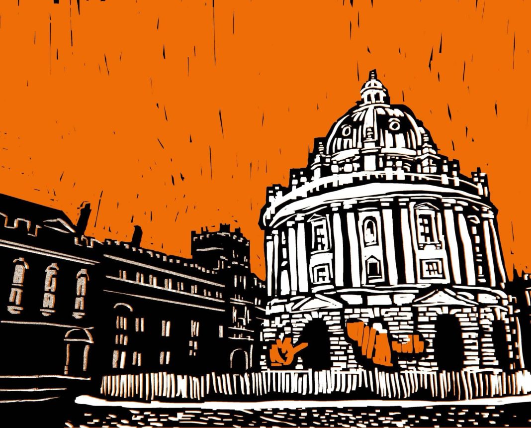 Climate protesters spraypainted the radcam and here's an illustration of it