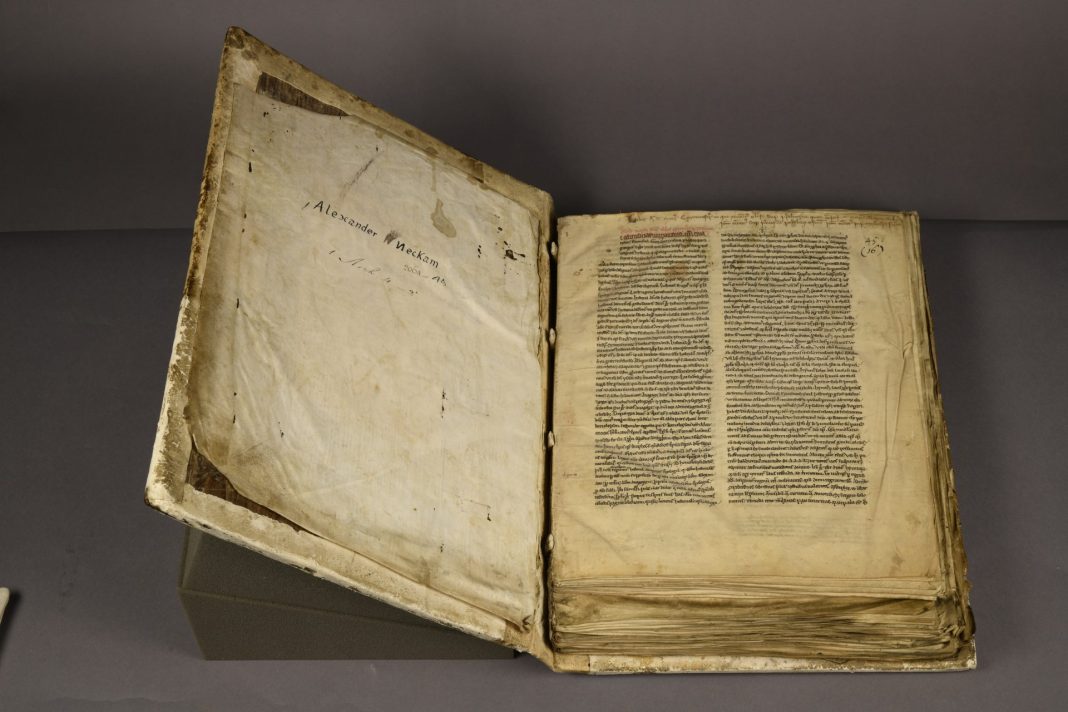 The manuscript will be accessible through Digital Bodleian.