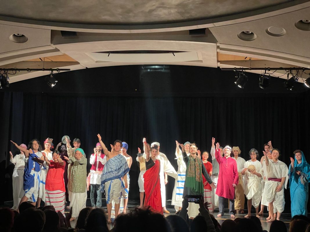 people on stage