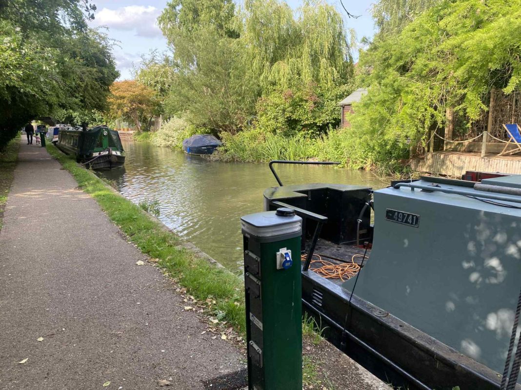 Oxford canal eco moorings