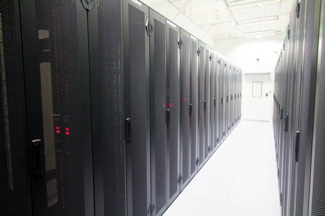 Corridor of Data Centre