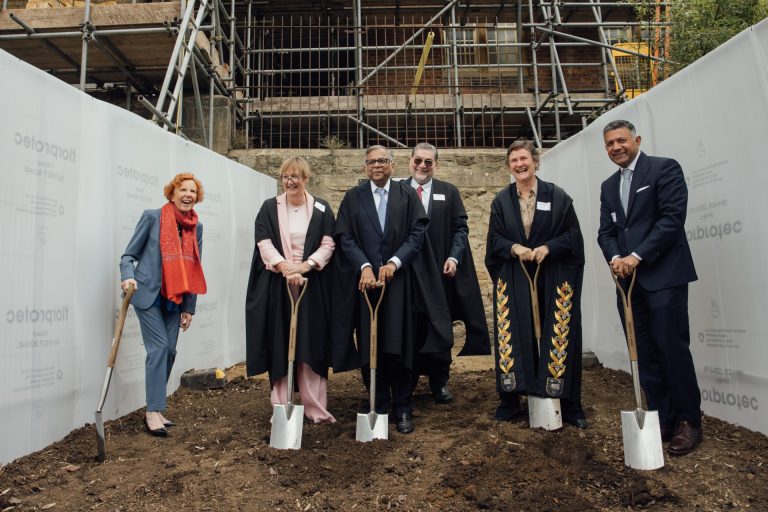 Somerville holds ground-breaking ceremony for new Ratan Tata Building