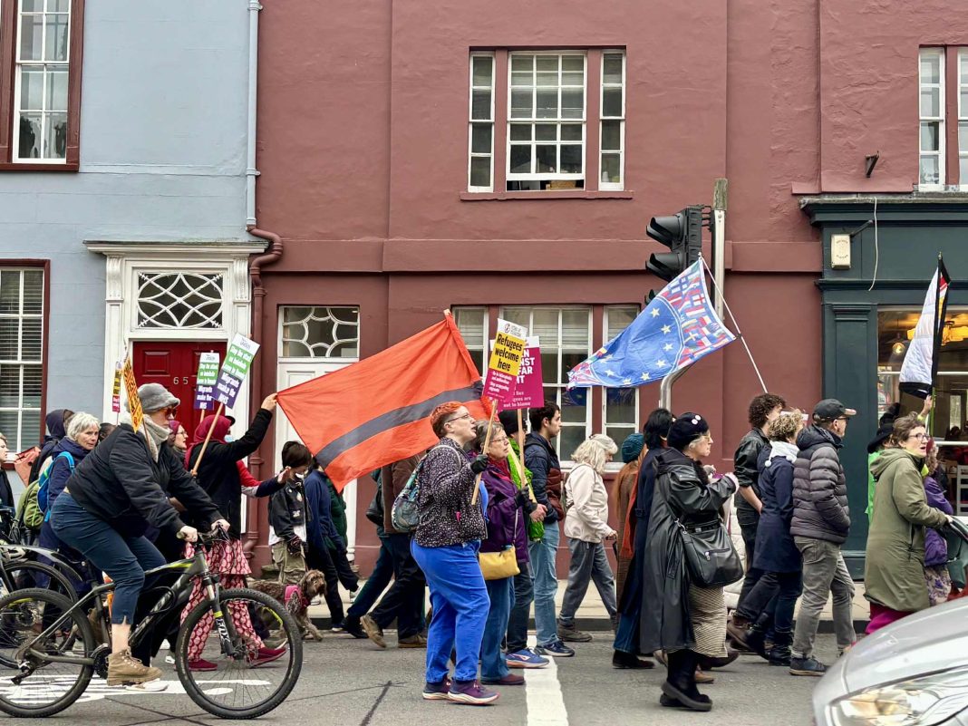 Stand up to racism march