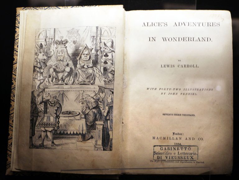 Lewis Carroll’s own first edition of ‘Alice’ returns to Oxford