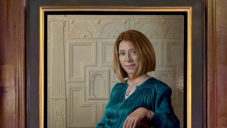 Corpus Christi College unveils its first female portrait